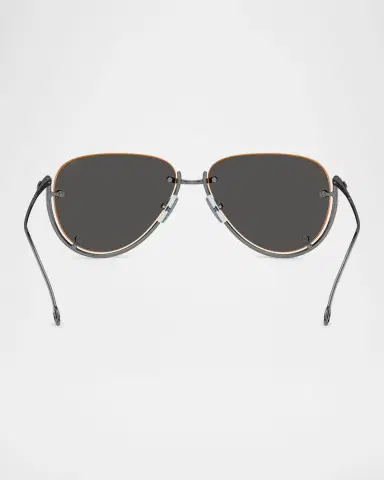 Diesel Men's DL1003 Aviator Sunglasses | Thumbnail 3 Diesel Men's DL1003 Aviator Sunglasses | Thumbnail 3