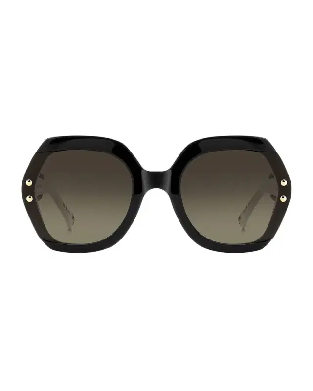 Logo-Print Round Acetate Sunglasses Logo-Print Round Acetate Sunglasses