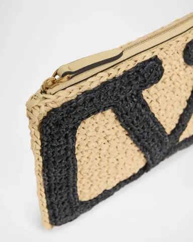 Valentino Garavani Viva Superstar VLOGO Crochet Clutch Bag | Thumbnail 6 Valentino Garavani Viva Superstar VLOGO Crochet Clutch Bag | Thumbnail 6