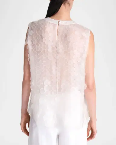 TWP Semi-Sheer Paillette Shell | Thumbnail 2 TWP Semi-Sheer Paillette Shell | Thumbnail 2