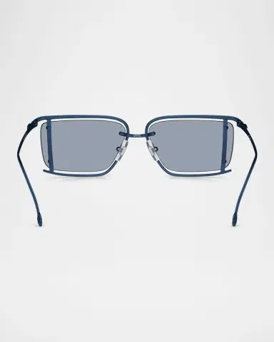 Diesel Men's DL1002 Rectangular Sunglasses | Thumbnail 3 Diesel Men's DL1002 Rectangular Sunglasses | Thumbnail 3
