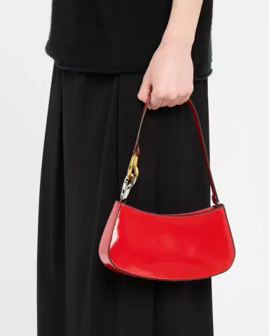 Staud Ollie Zip Leather Shoulder Bag | Thumbnail 2 Staud Ollie Zip Leather Shoulder Bag | Thumbnail 2