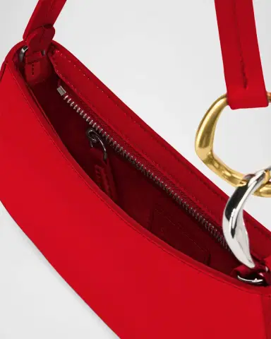 Staud Ollie Zip Leather Shoulder Bag | Thumbnail 4 Staud Ollie Zip Leather Shoulder Bag | Thumbnail 4
