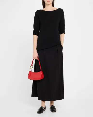 Staud Ollie Zip Leather Shoulder Bag | Thumbnail 5 Staud Ollie Zip Leather Shoulder Bag | Thumbnail 5