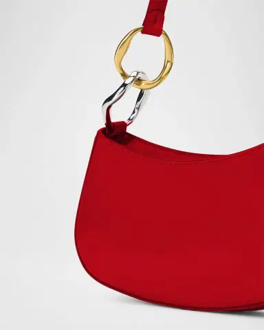 Staud Ollie Zip Leather Shoulder Bag | Thumbnail 6 Staud Ollie Zip Leather Shoulder Bag | Thumbnail 6