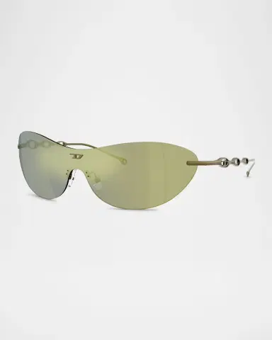 Diesel Men's DL1006 Oval Sunglasses | Thumbnail 2 Diesel Men's DL1006 Oval Sunglasses | Thumbnail 2