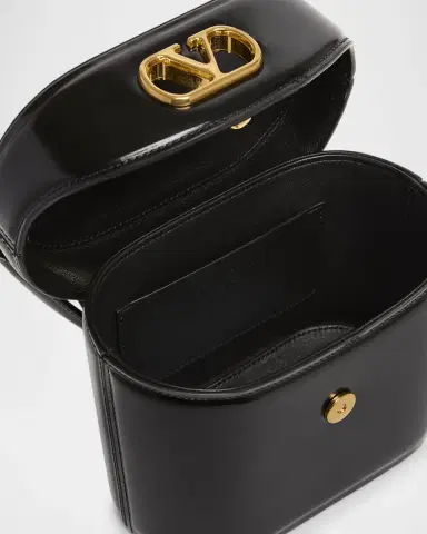 Valentino Garavani Vain Vanity Bucket Leather Crossbody Bag | Thumbnail 3 Valentino Garavani Vain Vanity Bucket Leather Crossbody Bag | Thumbnail 3