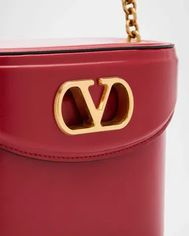Valentino Garavani Vain Vanity Bucket Leather Crossbody Bag | Thumbnail 10 Valentino Garavani Vain Vanity Bucket Leather Crossbody Bag | Thumbnail 10