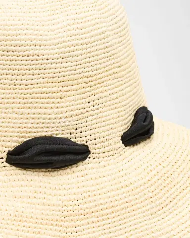 Gigi Burris June Packable Straw Sun Hat | Thumbnail 2 Gigi Burris June Packable Straw Sun Hat | Thumbnail 2