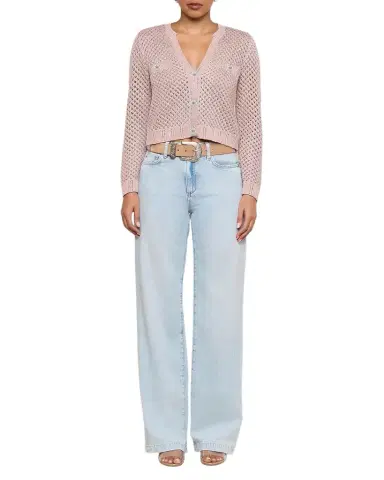 L'Agence Blanca Sequined Knit Cardigan | Thumbnail 1 L'Agence Blanca Sequined Knit Cardigan | Thumbnail 1