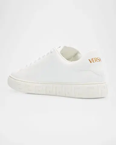 Versace La Greca Vegan Low-Top Sneakers | Thumbnail 4 Versace La Greca Vegan Low-Top Sneakers | Thumbnail 4