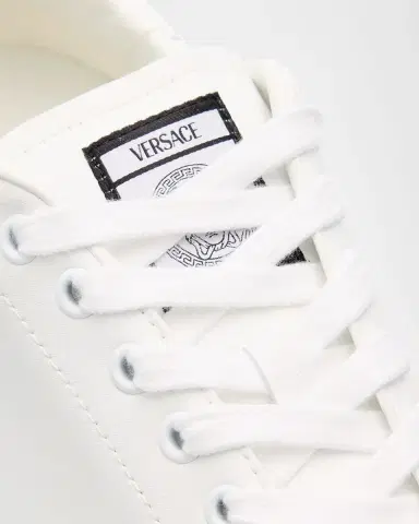 Versace La Greca Vegan Low-Top Sneakers | Thumbnail 5 Versace La Greca Vegan Low-Top Sneakers | Thumbnail 5