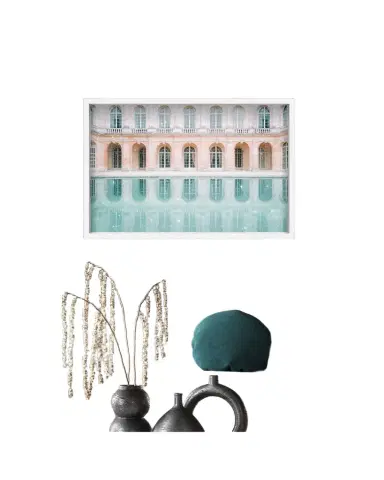 The Oliver Gal Artist Co. "Palace Dreamy Pond" Hand-Embellished Art Print | Thumbnail 1 The Oliver Gal Artist Co. "Palace Dreamy Pond" Hand-Embellished Art Print | Thumbnail 1