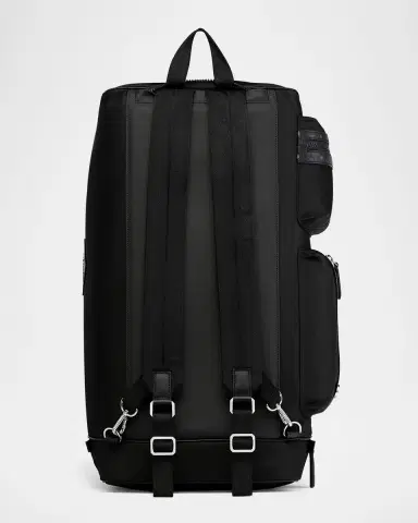 MCM Men's Ottomar X-Large Nylon Weekender Bag | Thumbnail 3 MCM Men's Ottomar X-Large Nylon Weekender Bag | Thumbnail 3