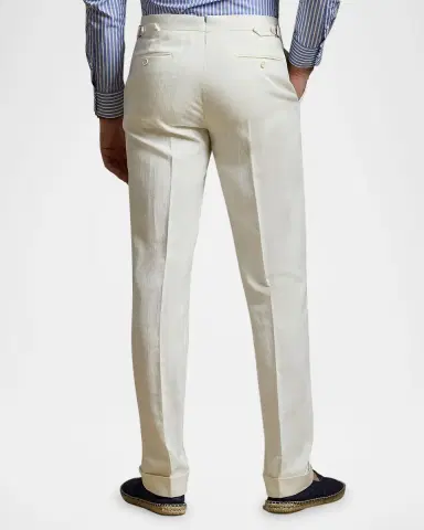 Ralph Lauren Purple Label Gregory Hand-Tailored Suit Trouser | Thumbnail 2 Ralph Lauren Purple Label Gregory Hand-Tailored Suit Trouser | Thumbnail 2