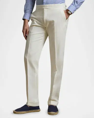 Ralph Lauren Purple Label Gregory Hand-Tailored Suit Trouser | Thumbnail 3 Ralph Lauren Purple Label Gregory Hand-Tailored Suit Trouser | Thumbnail 3