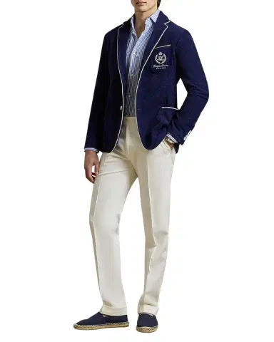 Ralph Lauren Purple Label Gregory Hand-Tailored Suit Trouser | Thumbnail 1 Ralph Lauren Purple Label Gregory Hand-Tailored Suit Trouser | Thumbnail 1