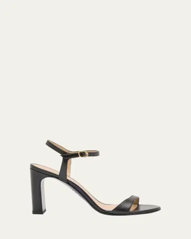 Stuart Weitzman Babette Leather Ankle-Strap Sandals | Thumbnail 11 Stuart Weitzman Babette Leather Ankle-Strap Sandals | Thumbnail 11