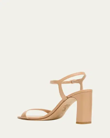 Stuart Weitzman Babette Leather Ankle-Strap Sandals | Thumbnail 16 Stuart Weitzman Babette Leather Ankle-Strap Sandals | Thumbnail 16