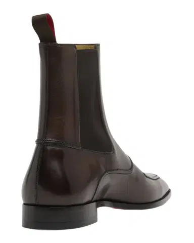 Christian Louboutin Men 's Serchelsea Leather Boots | Thumbnail 1 Christian Louboutin Men 's Serchelsea Leather Boots | Thumbnail 1