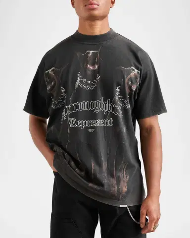 REPRESENT Men 's Thoroughbred T-Shirt | Thumbnail 3 REPRESENT Men 's Thoroughbred T-Shirt | Thumbnail 3