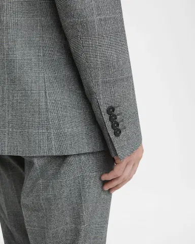 Dolce & Gabbana Men's Wool Glen Plaid Three-Piece Suit | Thumbnail 9 Dolce & Gabbana Men's Wool Glen Plaid Three-Piece Suit | Thumbnail 9