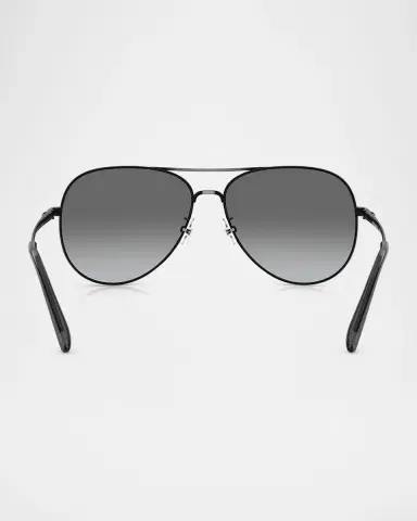 Tory Burch TY6114 Aviator Metal Sunglasses | Thumbnail 4 Tory Burch TY6114 Aviator Metal Sunglasses | Thumbnail 4
