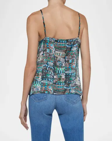 L'Agence Jane Spaghetti-Strap Top | Thumbnail 2 L'Agence Jane Spaghetti-Strap Top | Thumbnail 2