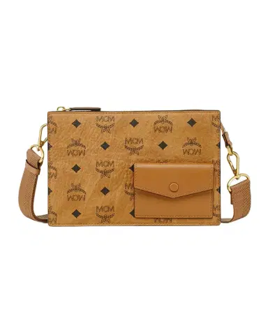 MCM Men's Aren Small Visetos Crossbody Bag | Thumbnail 1 MCM Men's Aren Small Visetos Crossbody Bag | Thumbnail 1