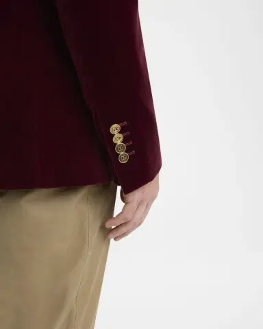 Dolce & Gabbana Men's Velvet Double-Breasted Peak Lapel Dinner Jacket | Thumbnail 8 Dolce & Gabbana Men's Velvet Double-Breasted Peak Lapel Dinner Jacket | Thumbnail 8