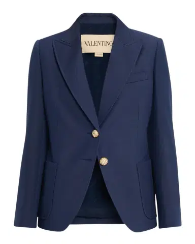 Valentino Garavani Giacca Single-Breasted Blazer | Thumbnail 1 Valentino Garavani Giacca Single-Breasted Blazer | Thumbnail 1