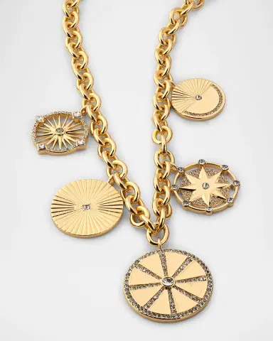 BaubleBar Galia Statement Charm Necklace | Thumbnail 3 BaubleBar Galia Statement Charm Necklace | Thumbnail 3