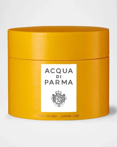 Acqua di Parma Yellow Leather Car Diffuser Case | Thumbnail 2 Acqua di Parma Yellow Leather Car Diffuser Case | Thumbnail 2
