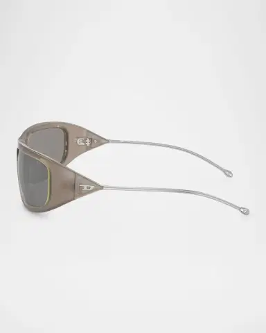 Diesel Men 's DL3001 Oval Sunglasses | Thumbnail 2 Diesel Men 's DL3001 Oval Sunglasses | Thumbnail 2