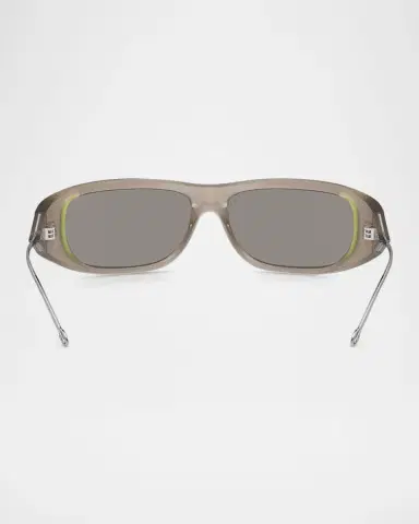 Diesel Men 's DL3001 Oval Sunglasses | Thumbnail 4 Diesel Men 's DL3001 Oval Sunglasses | Thumbnail 4