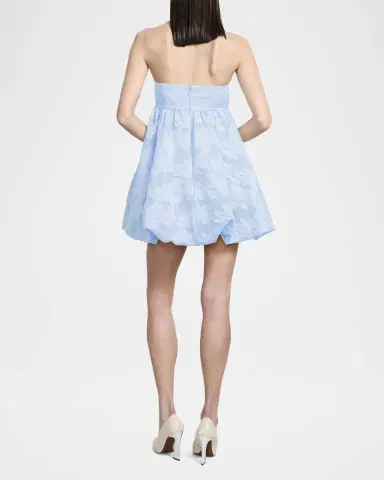 BCBGMAXAZRIA Strapless Fil Coupe Bubble Mini Dress | Thumbnail 3 BCBGMAXAZRIA Strapless Fil Coupe Bubble Mini Dress | Thumbnail 3