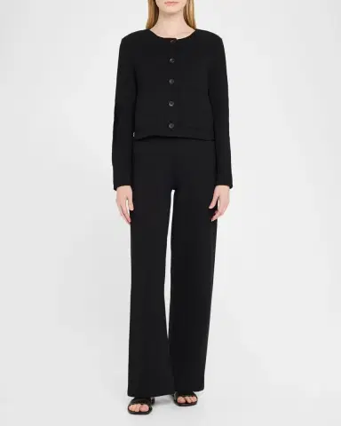Lune Active Moon Knit Flare Pants | Thumbnail 2 Lune Active Moon Knit Flare Pants | Thumbnail 2