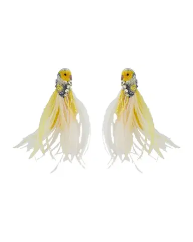 Mignonne Gavigan Amarillo Bird Earrings | Thumbnail 1 Mignonne Gavigan Amarillo Bird Earrings | Thumbnail 1