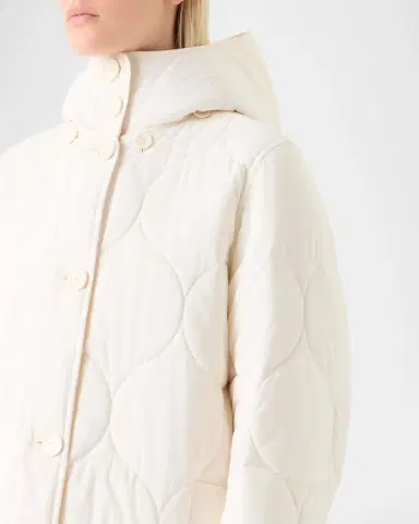 Akris punto Signature Dot Quilted Oversized Coat | Thumbnail 5 Akris punto Signature Dot Quilted Oversized Coat | Thumbnail 5