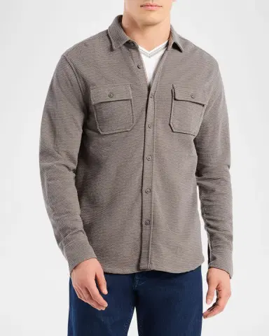 Robert Graham Men 's Brunner Pocket Knit Button-Down Shirt | Thumbnail 3 Robert Graham Men 's Brunner Pocket Knit Button-Down Shirt | Thumbnail 3