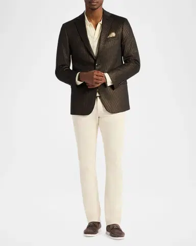 Robert Graham Men's Colden Houndstooth Single-Breasted Sport Coat | Thumbnail 2 Robert Graham Men's Colden Houndstooth Single-Breasted Sport Coat | Thumbnail 2