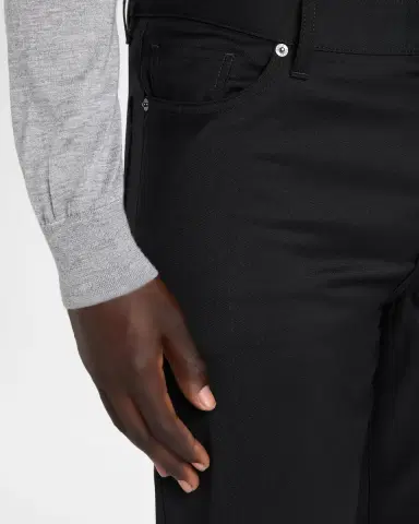 ZEGNA Men 's Wool Slim Fit Five-Pocket Pants | Thumbnail 5 ZEGNA Men 's Wool Slim Fit Five-Pocket Pants | Thumbnail 5