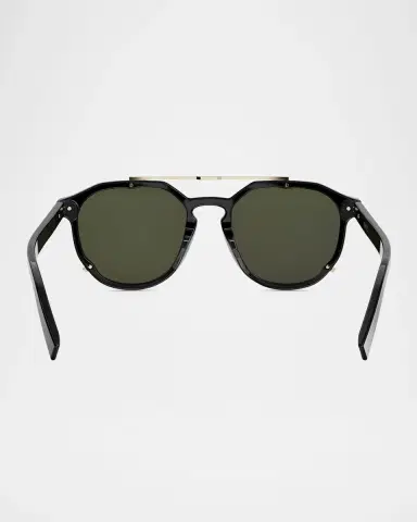 Dior Men's Diorblacksuit RI Round Acetate & Metal Sunglasses | Thumbnail 5 Dior Men's Diorblacksuit RI Round Acetate & Metal Sunglasses | Thumbnail 5