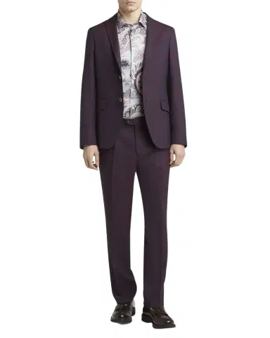 Etro Men 's Cotton Multi-Paisley Dress Shirt | Thumbnail 1 Etro Men 's Cotton Multi-Paisley Dress Shirt | Thumbnail 1