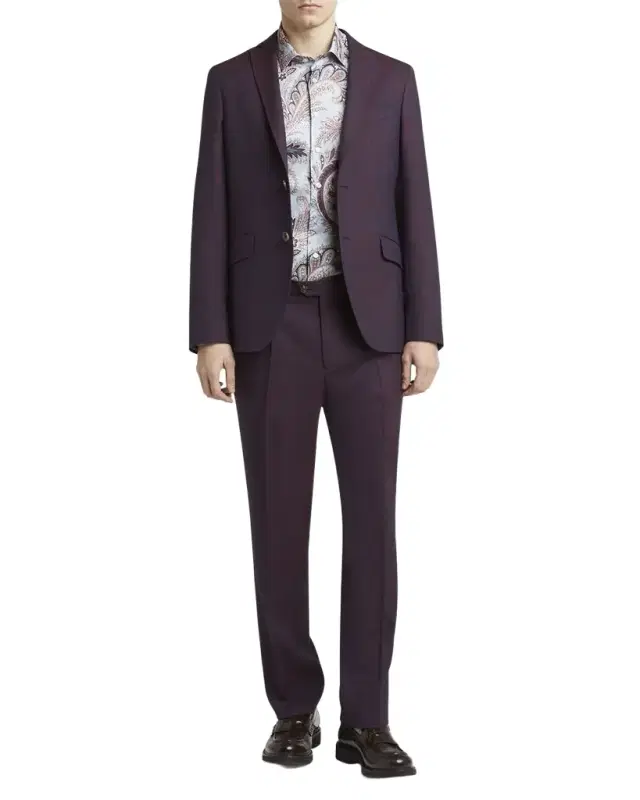 Men 's Cotton Multi-Paisley Dress Shirt Men 's Cotton Multi-Paisley Dress Shirt