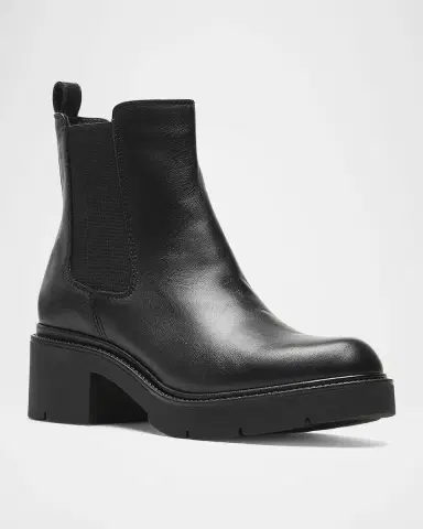 La Canadienne Axton Leather Lug-Sole Chelsea Booties | Thumbnail 2 La Canadienne Axton Leather Lug-Sole Chelsea Booties | Thumbnail 2