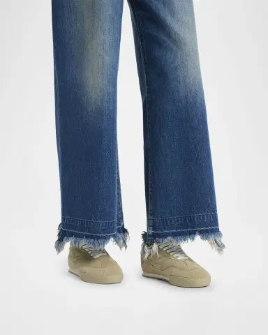 Chloé Kick Suede Low-Top Sneakers | Thumbnail 2 Chloé Kick Suede Low-Top Sneakers | Thumbnail 2