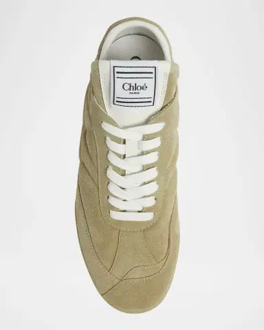 Chloé Kick Suede Low-Top Sneakers | Thumbnail 6 Chloé Kick Suede Low-Top Sneakers | Thumbnail 6
