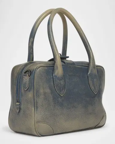 Golden Goose Vita Faded Leather Shoulder Bag | Thumbnail 3 Golden Goose Vita Faded Leather Shoulder Bag | Thumbnail 3