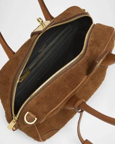 Golden Goose Vita Furry Suede Shoulder Bag | Thumbnail 4 Golden Goose Vita Furry Suede Shoulder Bag | Thumbnail 4